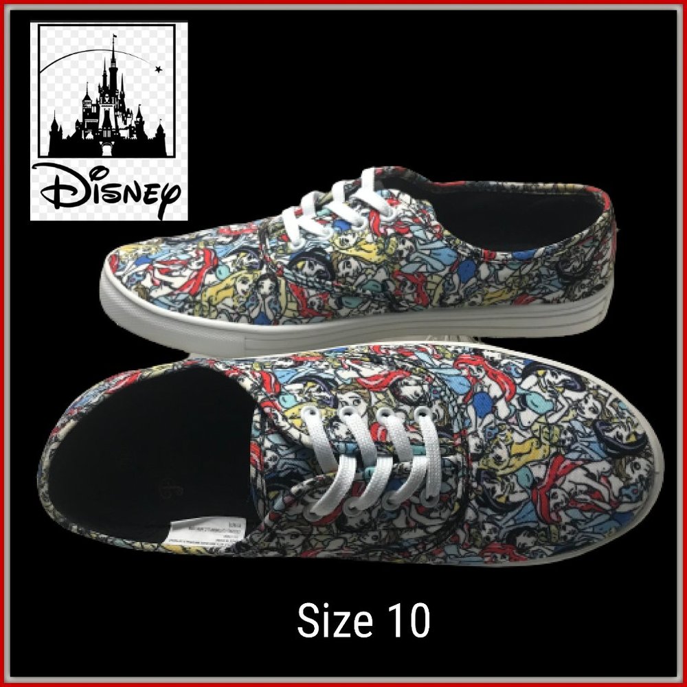 Disney "Princess" Women's Sneakers Size 10 - Picture 1 of 8